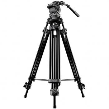 Mantona 18637 Dolomit 2100 - Trípode para cámara réflex o videocámara