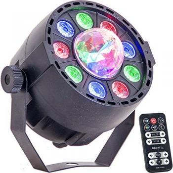 PROYECTOR LED EFECTOS IBIZA LIGHT PAR-ASTRO - 2 EN 1 PAR + ASTRO