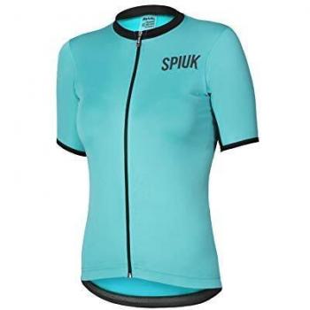 Spiuk Maillot M/C Anatomic W Mujer Turquesa T, Talla XL