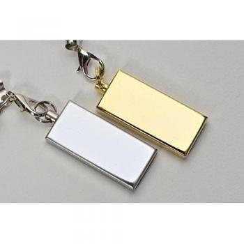 aricona N°284 Ari-3 Dispositivo USB como llavero con Capacidad de almacenaje, USB 2.0/1.1, divertido dispositivo USB Plug&Play con más durabilidad, Größe:2 GB;Farbe:oro
