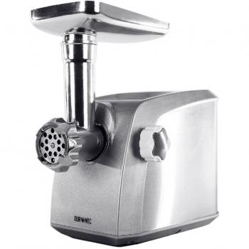 Duronic MG1600 Picadora de carne / 1600 W / Acero inoxidable / 3 discos / Accesorio salchichas / albóndigas