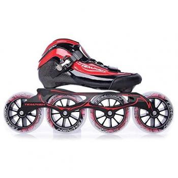TEMPISH GT 500 Patines en Línea Rojos 4x110, Talla 43, con ruedas de 110 mm