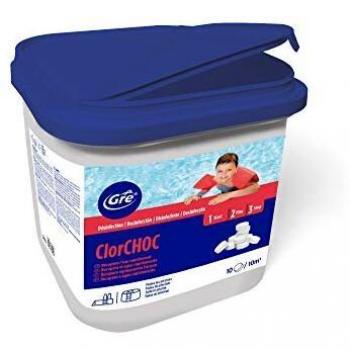 Gre 76003 - Pastillas de cloro acción choque, disolución rápida, 5 kg