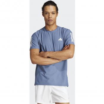 Camiseta de running adidas Own the Run para hombre, color azul