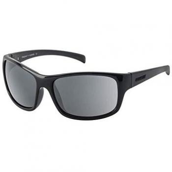 Dirty Dog Shock Polarized Small Fit Sunglasses Shiny Black 53538