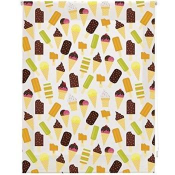Sleepens Storalia - Estor Digital Cocina Art Print - Helados - 180x180 cm
