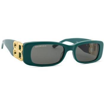 Balenciaga BB0096S Stylish Sunglasses, Green, Female, Size: 51 MM