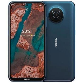 Nokia X20 – Smartphone 5G Dual Sim, Pantalla 6.67 FHD+, 128 GB, 8 GB RAM, Quad cámara óptica ZEISS, Android 11, batería 4470 mAh, Nordic Blue [Italia]