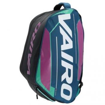 Paletero Vairo Team Verde con Compartimentos para Raquetas y Accesorios