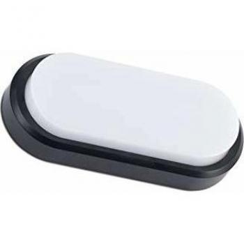 Aplique LED Fred XL Gris Oscuro de Superficie con Protección IK10