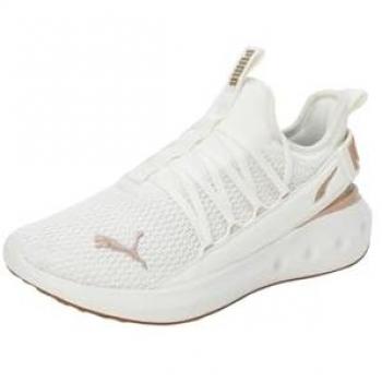Puma Unisex Softride Carson Fresh Running Shoes (White, Size 46) - Casual, Flat, Lace-Up, Multi-Sport