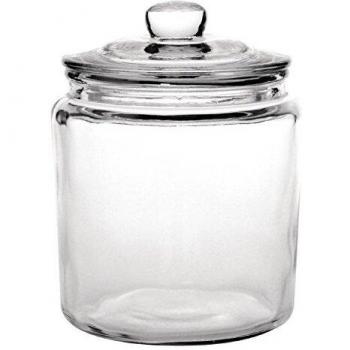 Tarro de Galletas Hermético de Cristal con Tapa - 3.9 Litros