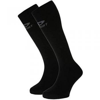 BV Deportes compresión Calcetines NEGRO