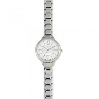 Arabians Reloj Analógico para Mujer de Cuarzo con Correa en Acero Inoxidable DBA2268W