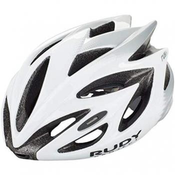 Rudy Project Rush - Casco de Bicicleta - Gris/Blanco Contorno de la Cabeza L | 59-62cm 2019