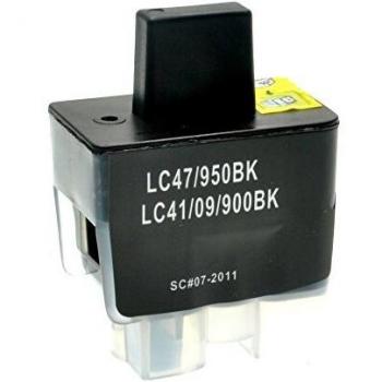 Cartucho LC 900 Negro Compatible con Brother DCP 110, 117 LC900 LC41 Alta, Capacidad: 25 ml