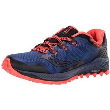 Saucony Peregrine 8 BLU/Blk/Viz Red 11d