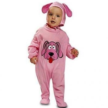 VIVING - Disfraz bebe perrita rosa0-6 meses
