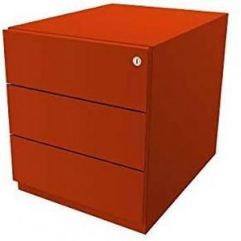 Contenedor Rodante Bisley Note™ con 3 Cajones Universales, Naranja, 495 x 420 x 565 mm