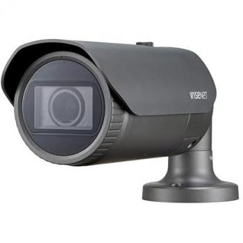 Cámara de Vigilancia Bullet Hanwha XNO-L6080R IP 2MP PoE IR 1920 x 1080 Pixeles para Interior y Exterior