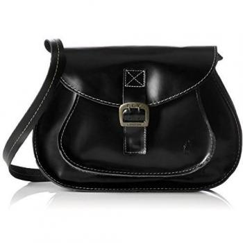 FLY London Scot - Bolso, Unisex- Adulto, color negro