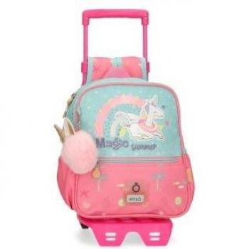 Mochila Enso Magic Summer con carro para niños, diseño multicolor