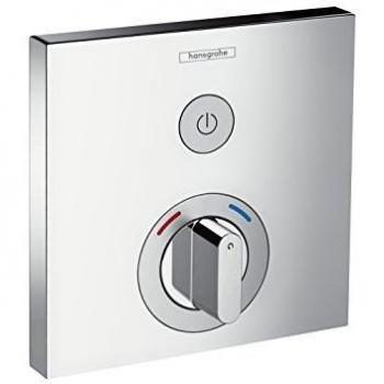Hansgrohe 15767000 ShowerSelect grifo con llave de paso, empotrado, cromo