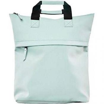 Rains Water-Resistant Tote Backpack Light Blue