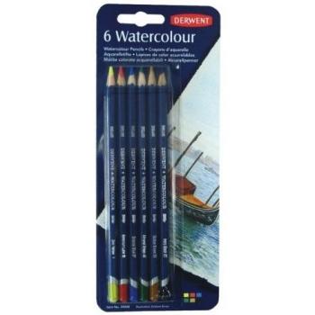 Derwent 39008 - Paquete de 6 lápices de colores