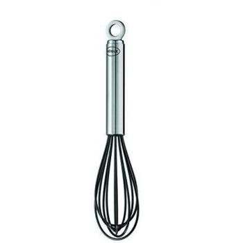 Rösle 27 cm Silicone Egg Whisk - Heat Resistant up to 220 °C, Dishwasher Safe