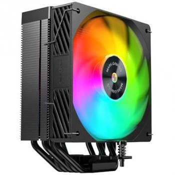Disipador CPU Mars Gaming MCPU-X5ARGB 280W TDP, 5 Heatpipes HCT, Ventilador PWM ARGB 120mm, Negro