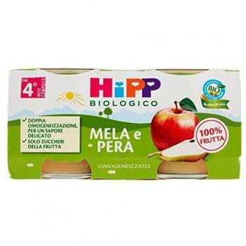 Hipp Manzana y Pera Homogeneizadas 2x80g