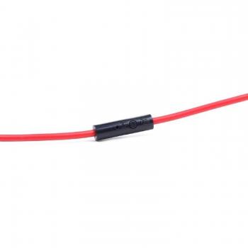 Auriculares Gembird Detroit MHS-DTW-BK con micrófono, cableados, plegables, color negro