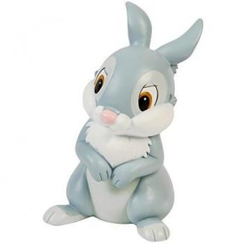Hucha de Resina Thumper - Bambi, Regalo para Bebé y Primer Cumpleaños, 14.5 cm x 10 cm x 10 cm