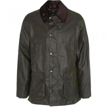 Barbour Bedale Men's Classic Wax Jacket - Archive Olive - Size 44