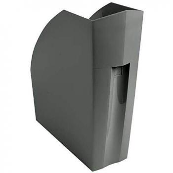 Exacompta 18007D - Revistero para documentos en formato A4 +, de gran capacidad y estable. 292x110x320 mm - THE MAGAZINE - Gris