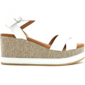 Sandalias de Mujer MERISSELL SANDALIA PLATAFORMA 5473 BLANCO - Sandalia de plataforma, color blanco, modelo 5473