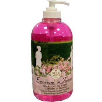 nesti Dante Liquid Soap EMOZIONE en Toscana Garden in Bloom, 1er Pack