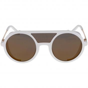 Bogner 7609 Polarized 1500 White Men's Sunglasses 50mm