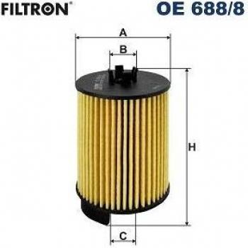 Filtro de aceite FILTRON OE 688/8