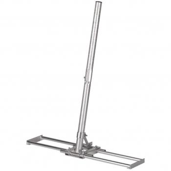 Hama - Universal Roof Rafter Mast Holder, 1100 mm, 48 mm, Plata, Metal, 0/60 °