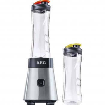 AEG SB2500 - Batidora Good To Go con botella portátil, acero inoxidable