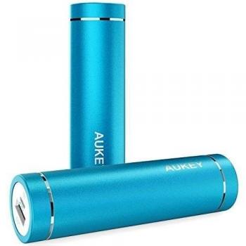 Aukey PB-N37-ES-A - Batería externa de 5000 mAh, color  azul