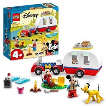 LEGO 10777 Disney Mickey y Sus Amigos Excursión de Campo de Mickey Mouse y Minnie Mouse Juguetes para