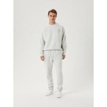 Borg Grey XXL Oversized Sweatpants