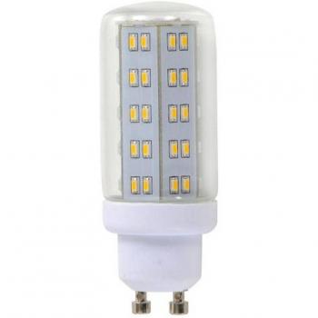 Bombilla LED GU10 4W transparente con 69 LEDs SMD