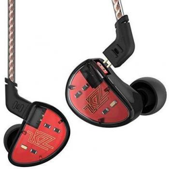 KZ AS10 Auriculares audífonos 5 equilibrado Armadure 5BA Auricular, auriculares driver con 2pin auriculares cable