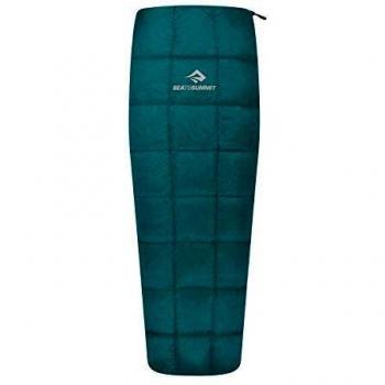 SEA TO SUMMIT Traveller Tri-L Left Zip Funda para Saco de Dormir Montañismo, Alpinismo y Trekking, Adultos Unisex, Azul