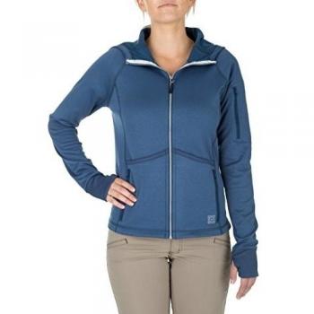 5.11 Tactical Horizon 2.0 Sudadera con Capucha para Mujer, Recon con Media Cremallera, Tela elástica, Estilo 62074, Mujer, 62074, Regatta, M