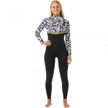 Traje de Neopreno Rip Curl Ebomb 4/3 mm con Mangas Largas y Cremallera
